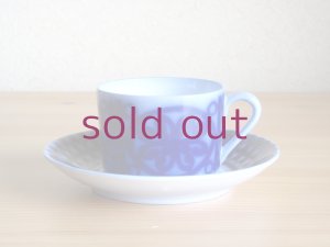 画像2: グスタフスベリ Gustavsberg/ブローヒューサル Bla Husar/カップ＆ソーサー