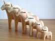 画像6: グラナス Grannas/ダーラナホース Dalahorse + シンプルリース /木製玩具 (6)