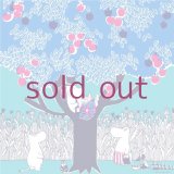 ムーミン Moomin Tribute Works/ パパの休日（ブルー）/ ハンカチ