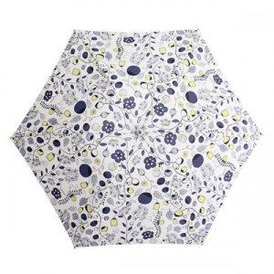 画像3: 北欧テキスタイル/Korko（コルコ）クイックオープン折りたたみ晴雨兼用日傘 50cm / 『My beloved garden』大好きなガーデン/傘