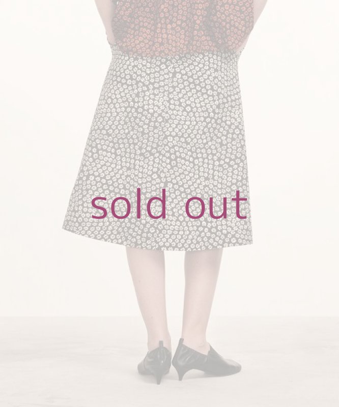 画像4: 40%OFF!! マリメッコ Marimekko / Leeni スカート / ブラック×ベージュ (4)