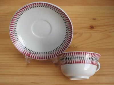 画像1: グスタフスベリ Gustavsberg/リフレックス Reflex/カップ＆ソーサー