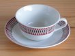 画像2: グスタフスベリ Gustavsberg/リフレックス Reflex/カップ＆ソーサー (2)
