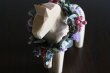 画像2: グラナス Grannas/ダーラナホース Dalahorse + 小花のリース /木製玩具