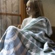 画像9: Lapuan Kankurit ラプアンカンクリ mina perhonen ミナ ペルホネン METSALAMPI 皆川明 メッツァランピ 森の湖 ウォッシュドリネン ブランケット テーブルクロス 全2色 145×200cm