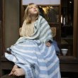 画像11: Lapuan Kankurit ラプアンカンクリ mina perhonen ミナ ペルホネン METSALAMPI 皆川明 メッツァランピ 森の湖 ウォッシュドリネン ブランケット テーブルクロス 全2色 145×200cm