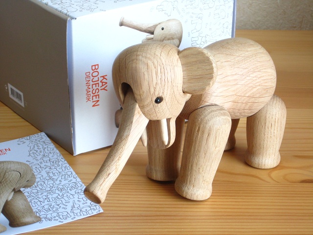 画像: カイ・ボイスン Kay Bojesen/エレファント Elephant/木製人形 Wood Toy