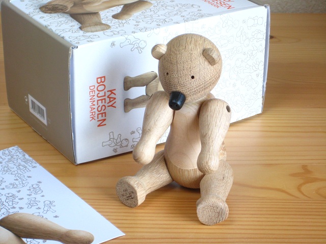 画像1: カイ・ボイスン Kay Bojesen/ベアー Bear/木製人形 Wood Toy