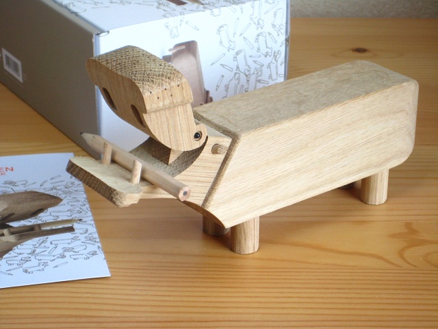 画像1: カイ・ボイスン Kay Bojesen/ヒッポ（かば） Hippo/木製人形 Wood Toy