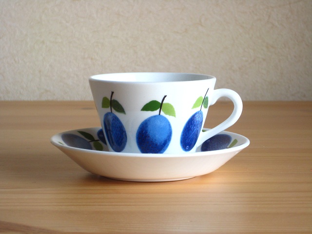 画像: グスタフスベリ Gustavsberg/プルーヌス Prunus/カップ＆ソーサー