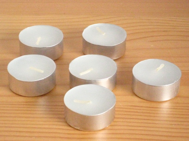 画像: ティーライトキャンドル6個セット Tea light candle 6 pack/ロータリーキャンドルホルダー