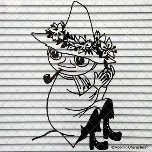画像: ムーミン Moomin/ ムーミンシリーズ/ ウォールデカールA（壁・ガラス用ステッカー）