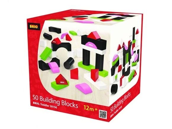 画像1: ブリオ Brio/カラーブロック５０ color blocks 50/ビルディングトイ 知育玩具