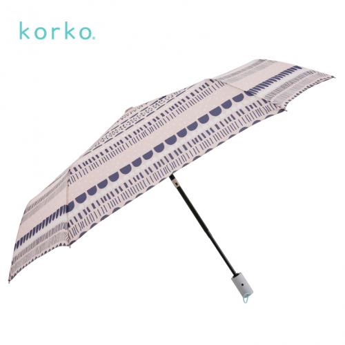 画像: 北欧テキスタイル/Korko（コルコ）自動開閉 折りたたみ傘 55cm /『Elsa』エルサ/傘